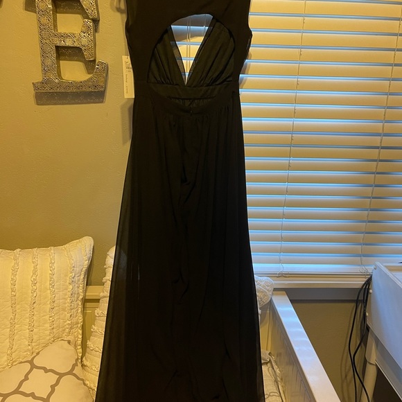 Bishop and Young Plunging Neckline Maxi - Picture 3 of 3